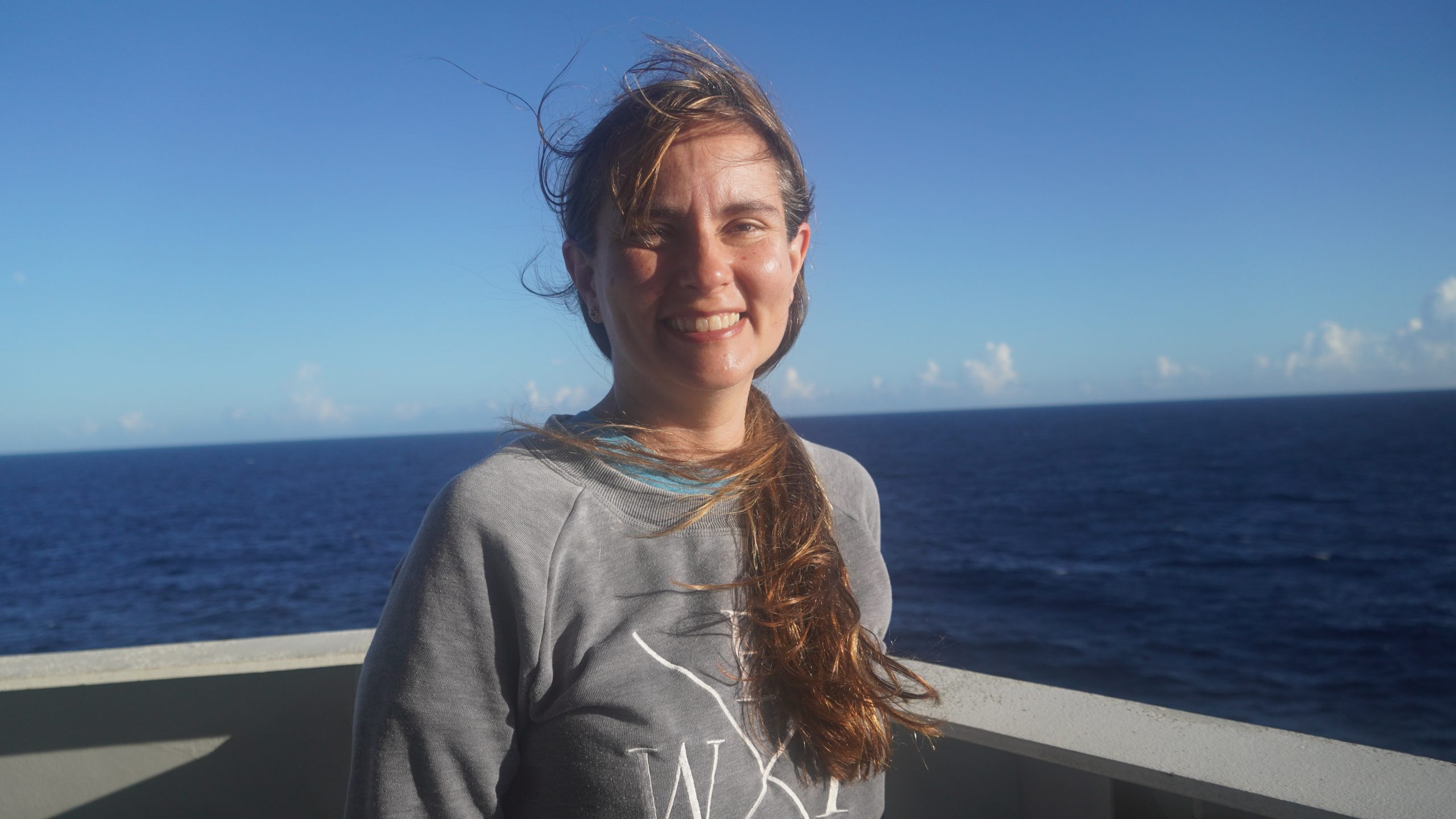 Annette Govindarajan, a molecular ecologist with WHOI's OTZ project. (Photo: WHOI)